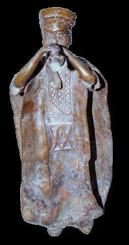 Hausa Man Playing a Flute — view 1